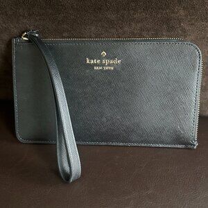 Kate Spade Black Wristlet